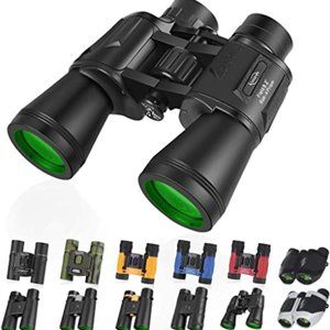 Kissarex 12x50 Binoculars for Adults, High Power Folding Compact Binoculars